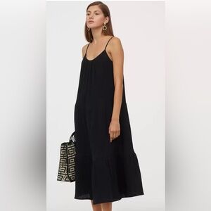 H&M Crinkled Cotton Dress